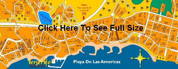 Playa De Las Americas Street Map And Travel Guide Playa De Las Americas Street Map And Travel Guide